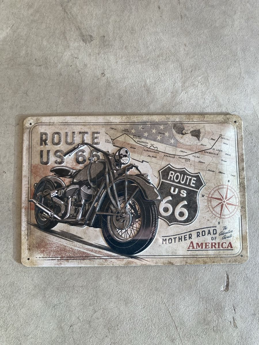 Insegne: Blechschilder Ford, Norton, Route 66, Garage – Usato da Winikon venduto da corer92 4