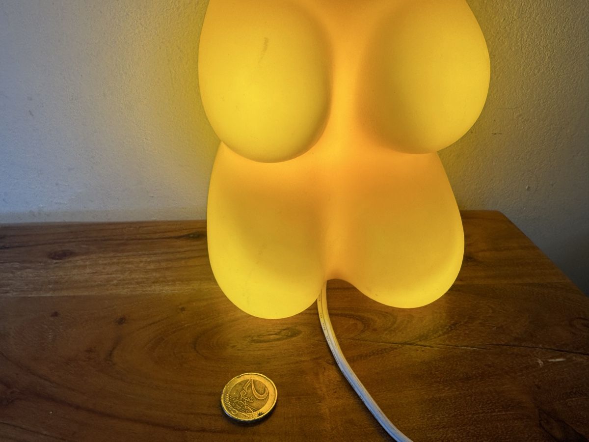 Lampade: Vintage Gummi Bear - Haribo bear - Candy Bear - Lamp Yellow – Usato da Morges venduto da SevArt 1