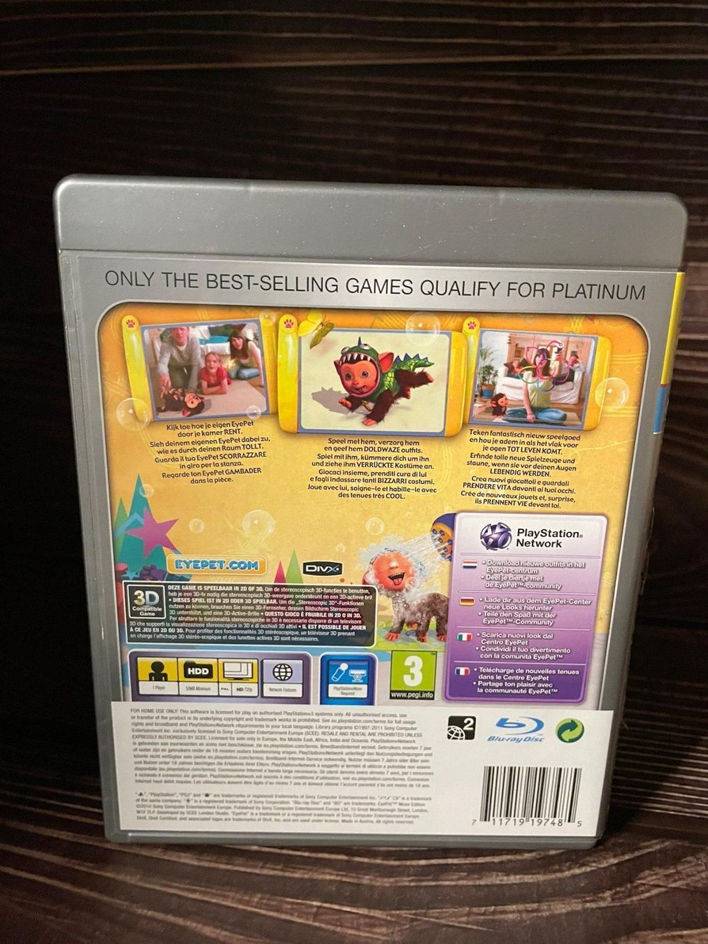 Giochi: EyePet Move Edition [PS3] – Usato da Niederwil SO venduto da BlueSonic 1
