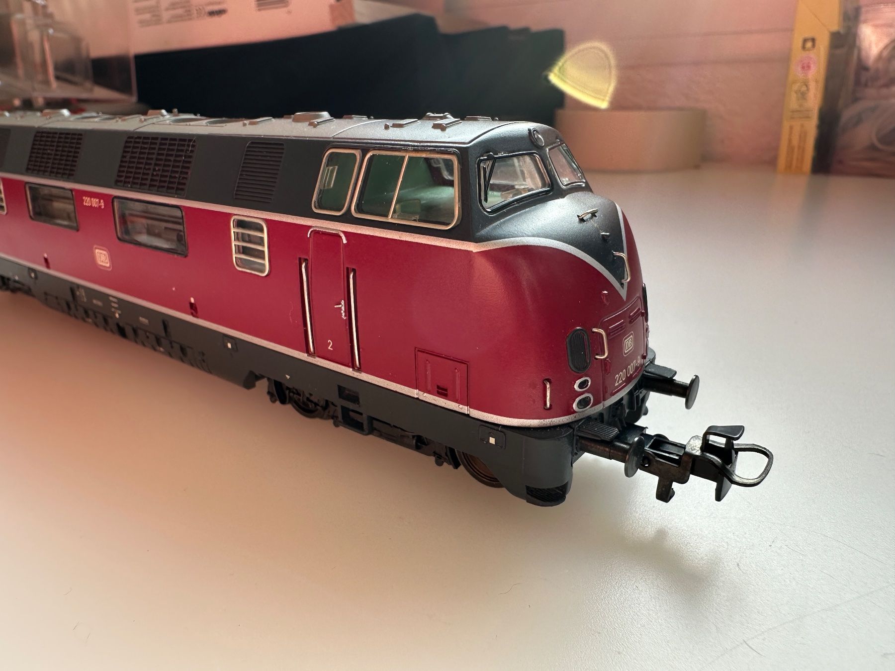 Märklin Modellini di ferrovie: Märklin 3380 BR220 in H0 – Nuovo (secondo la descrizione) da Schaffhausen venduto da Danilo-86 5