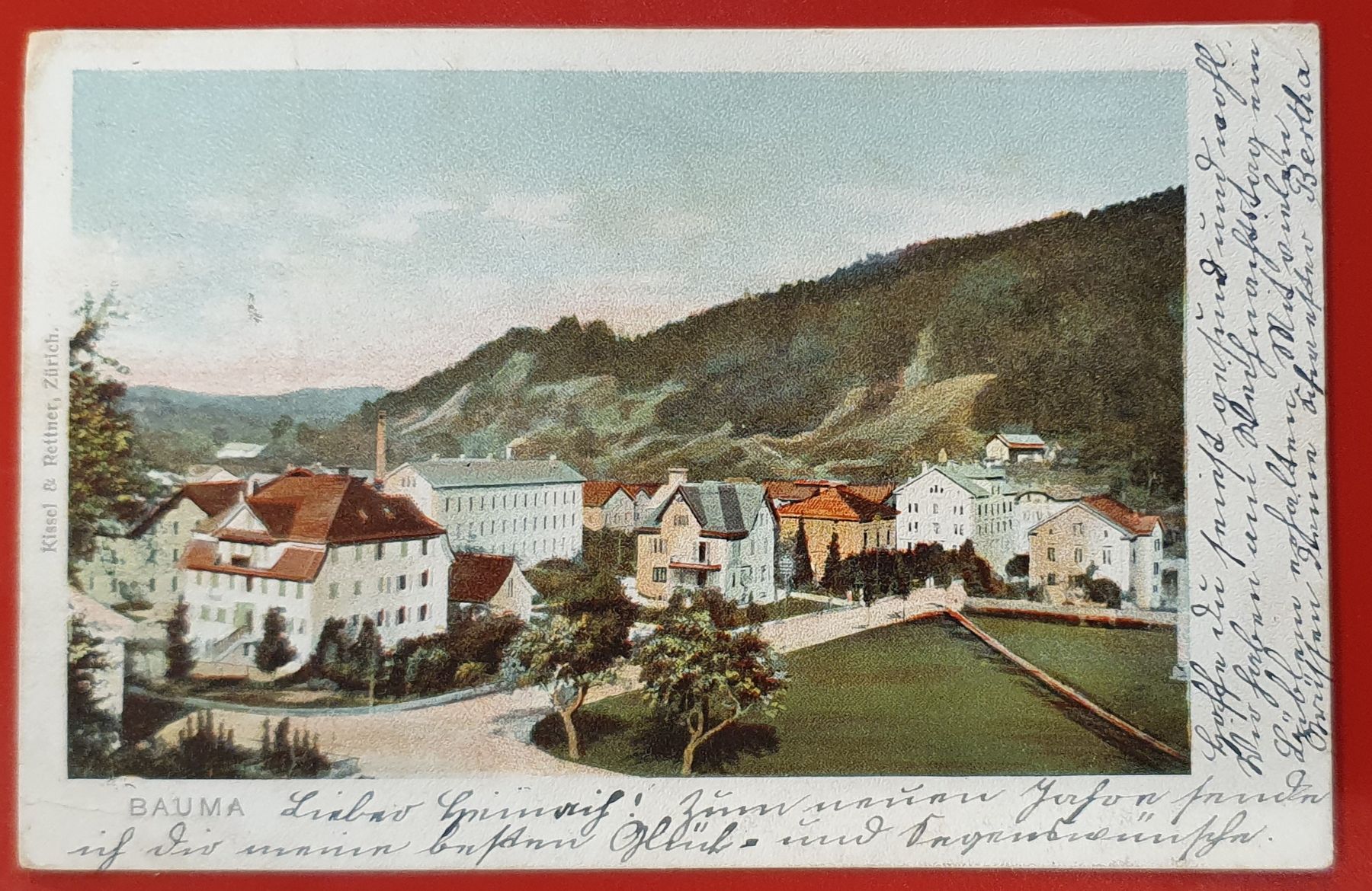 Ansichtskarten: Bauma 1901 – Gebraucht aus Kreuzlingen von Rschweiz1