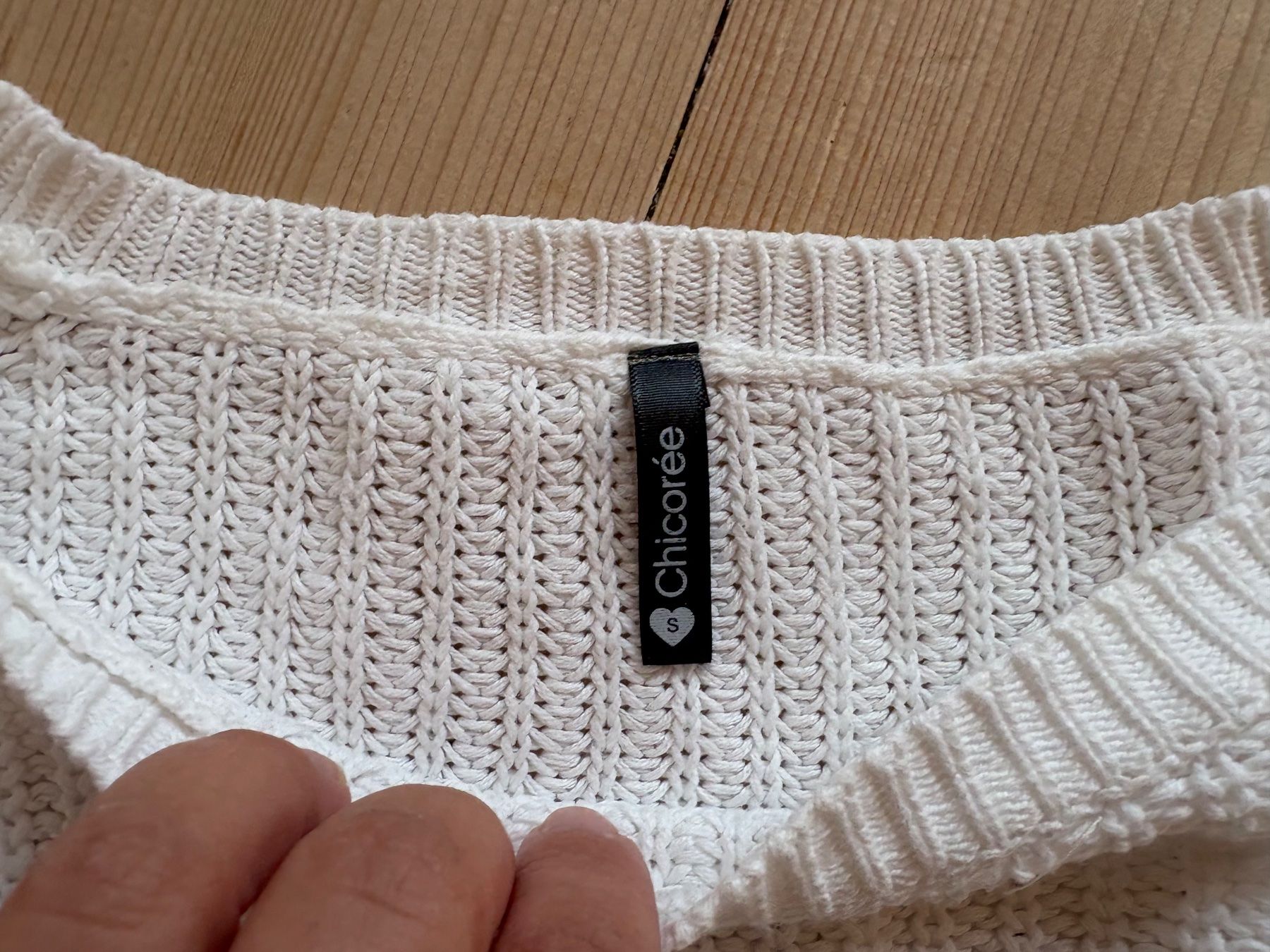 Maglioni & Felpe: Pullover Strick/kurz/weit,Chicorée ,Gr.S – Usato da Siblingen venduto da Vany_McDougall 3