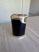 Feuerzeug Flaminaire Baronet Gold Schwarz Vintage Zustand