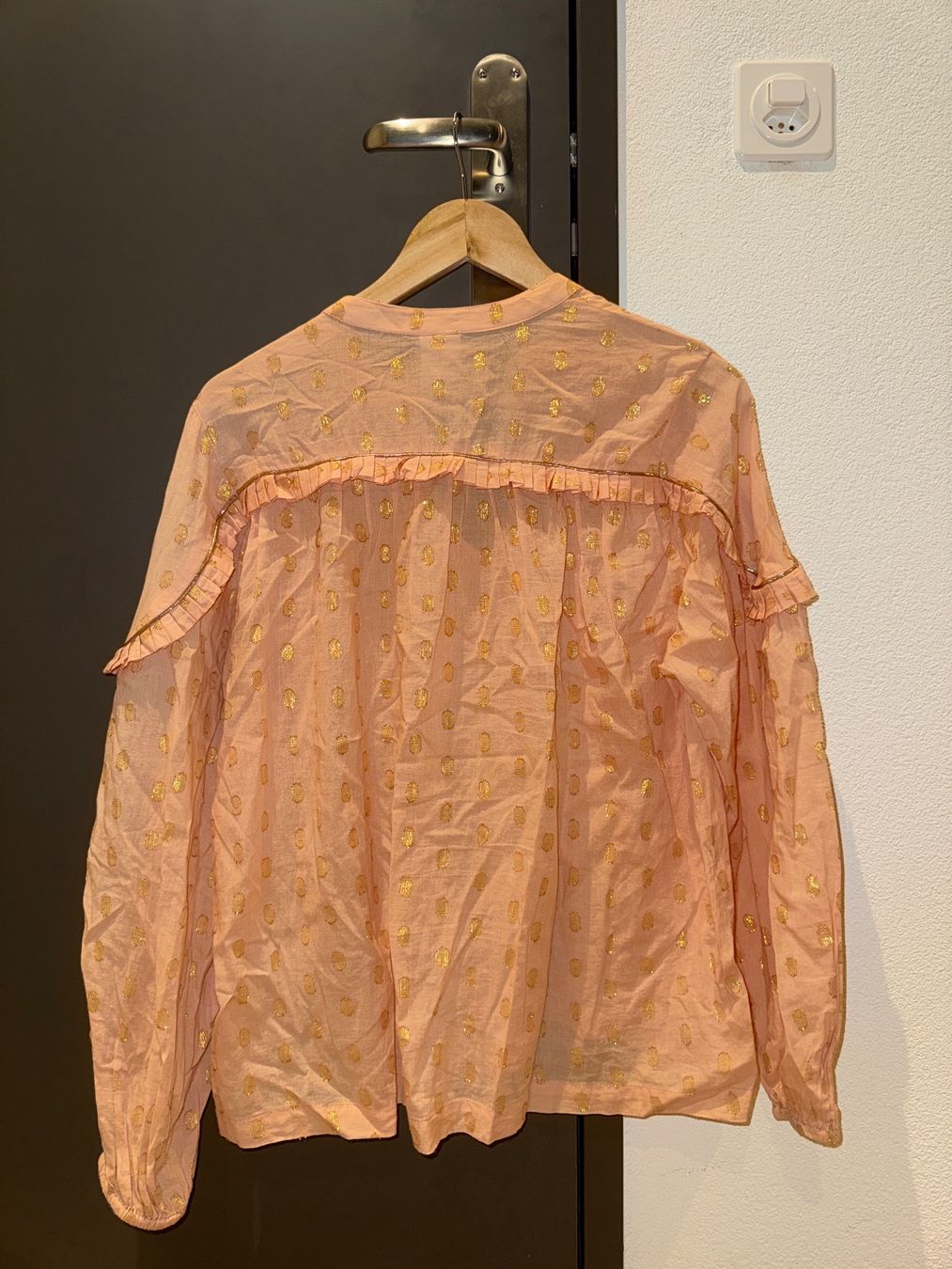 Blusen: Blouse pink gold dots onesize – Gebraucht aus Zürich von VittoDS 3