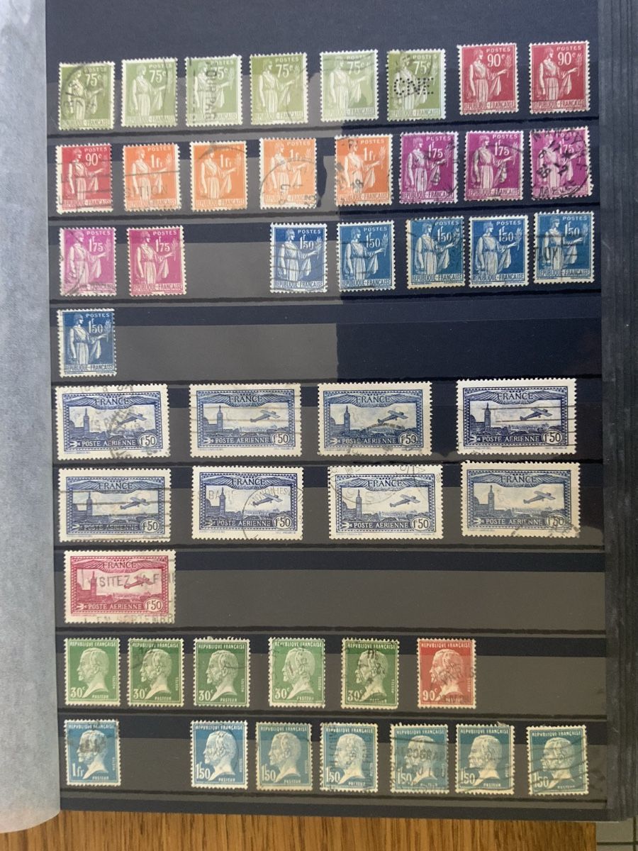 Alle Briefmarken: Frankreich Briefmarken – Gebraucht aus Binningen von chr_cr5n 8