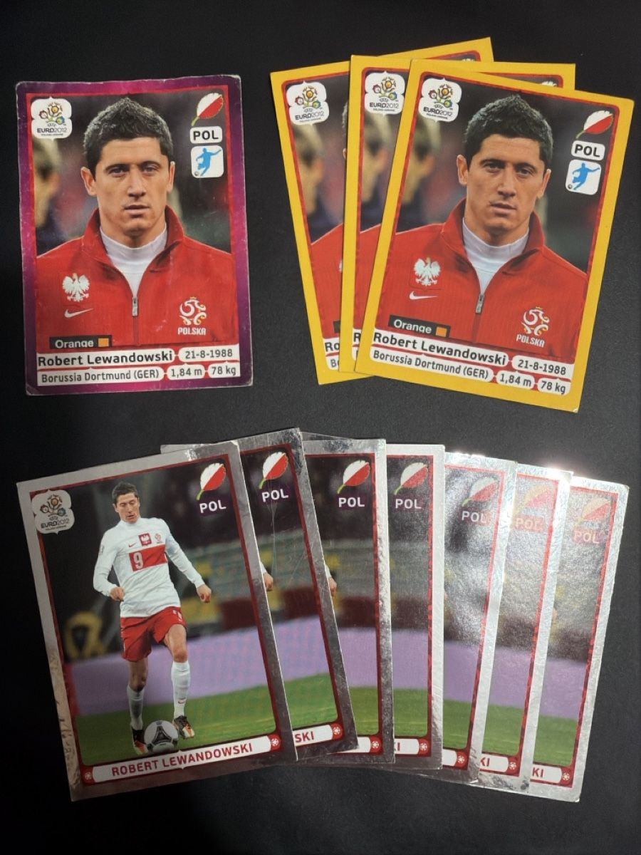 Panini Carte collezionabili: Robert Lewandowski Sticker Panini Euro 2012 – Difettoso da wynigen venduto da Birnenmus