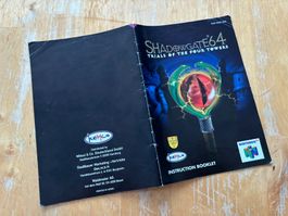 Anleitung Shadowgate 64 (Deutsch/ Französisch)