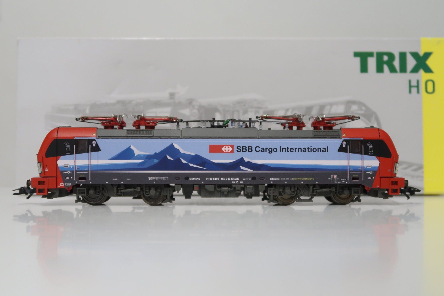 Trix Modelleisenbahnen: Trix Vectron SBB BR 193 465 Basel – Gebraucht aus Dättwil AG von Bastiano_Coimbra 3