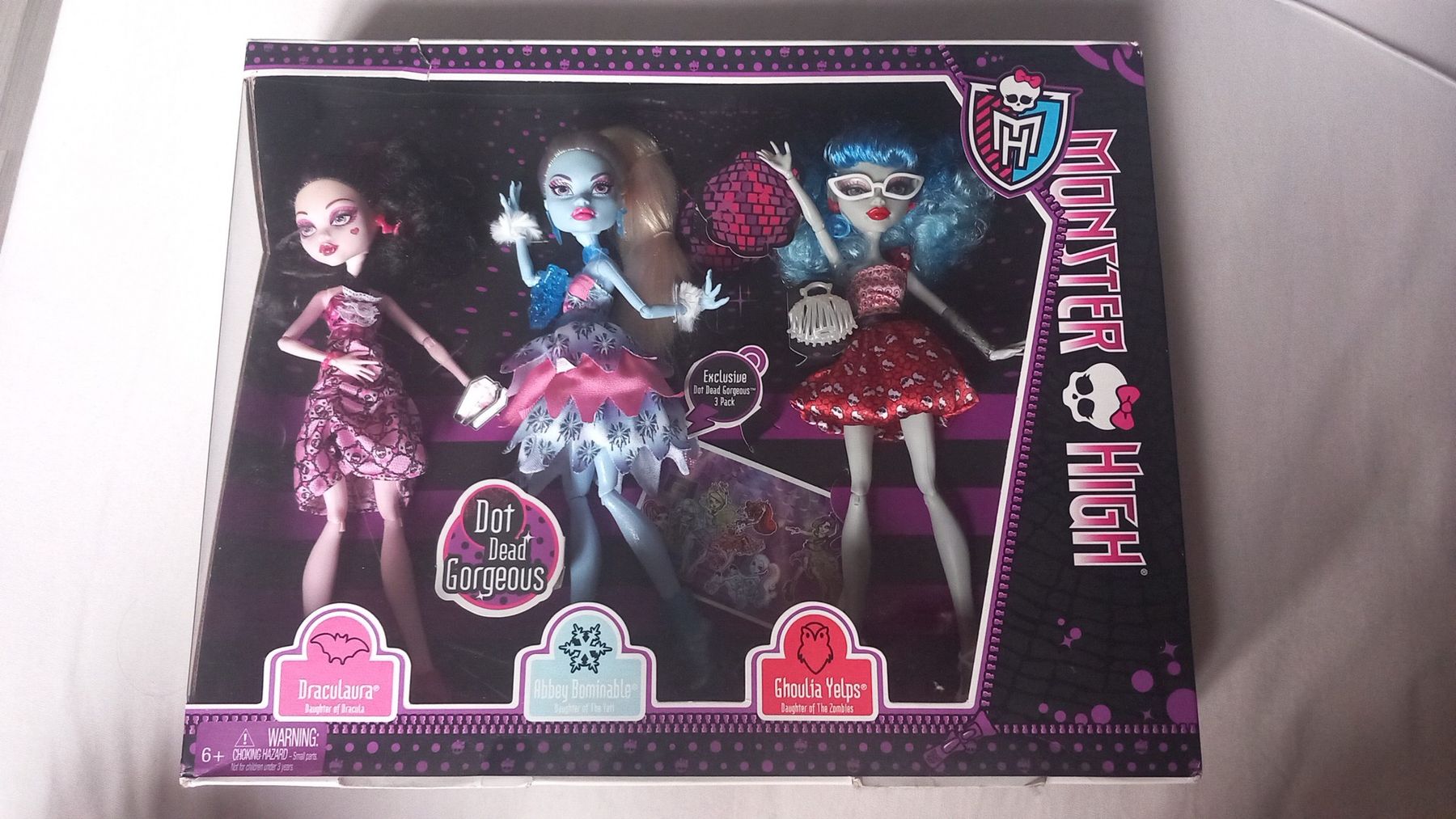 Bambole: Monster High Dot Dead Gorgeous 3 pack – Usato da Bex venduto da aud_cy2l