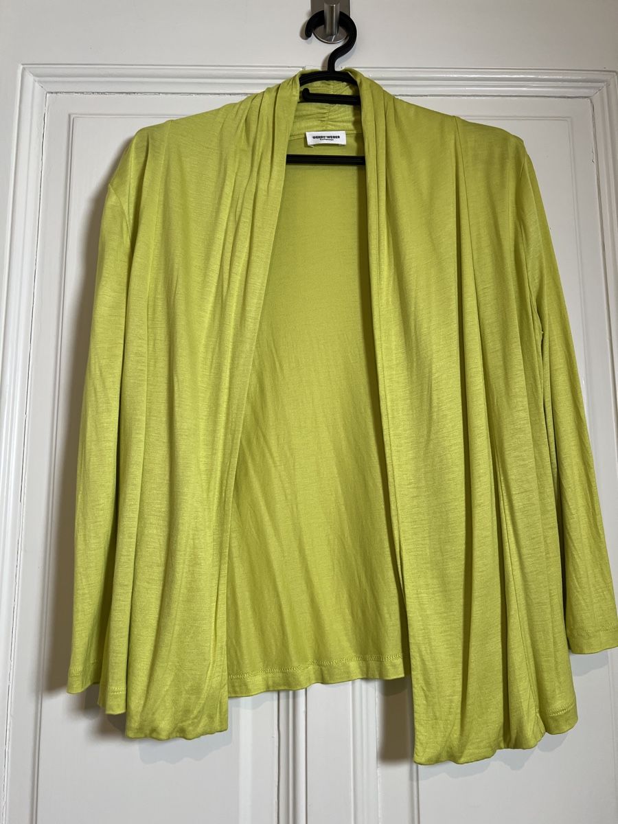 Lotti di vestiti: 3 Damen Shirt Bluse Cardigan hell- & blaugrün, türkis G. 36 – Usato da Basel venduto da gletscher69 1