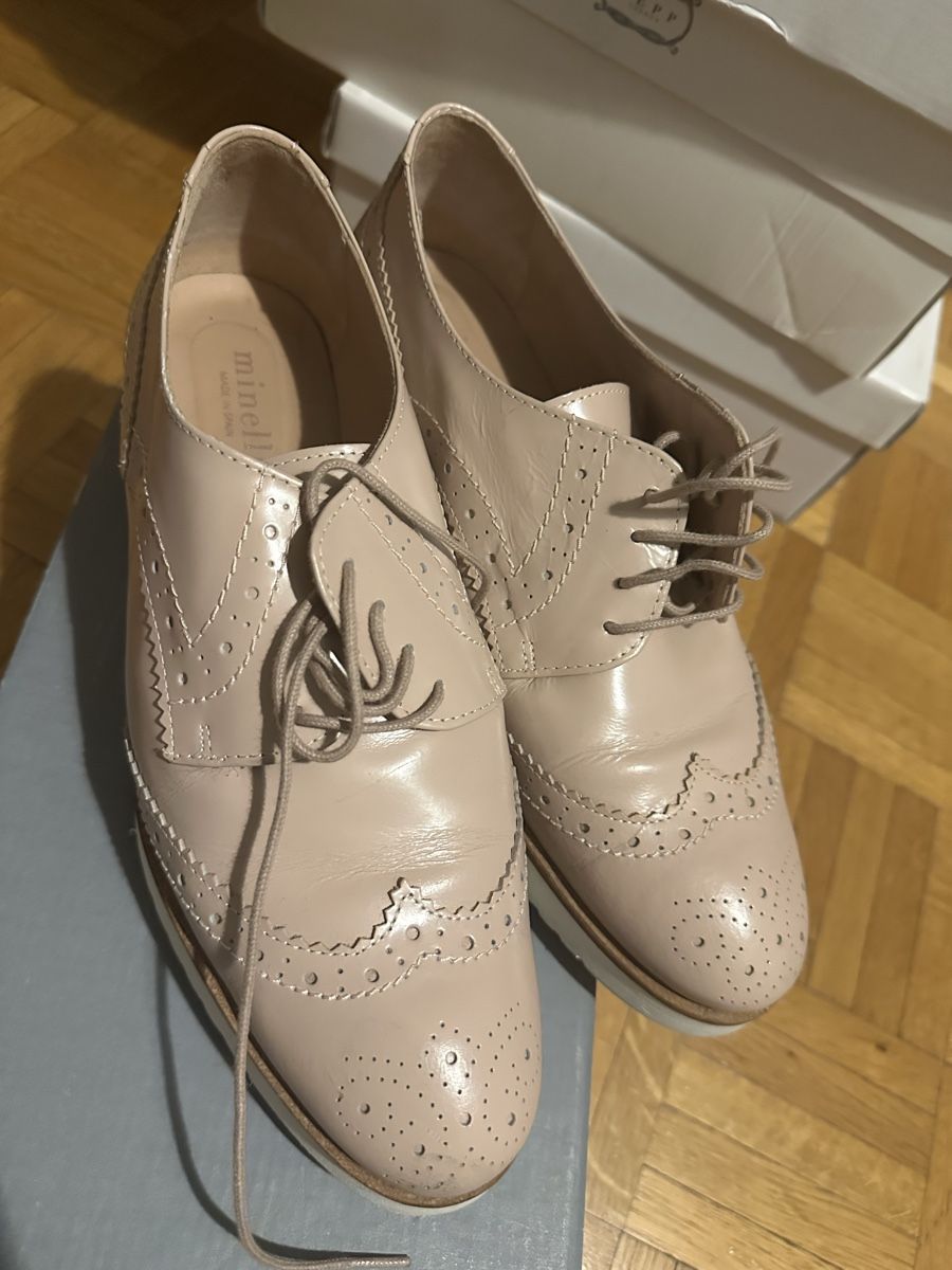 Scarpe da donna: Derbies en cuir Minelli – Usato da lausanne venduto da annec777 2