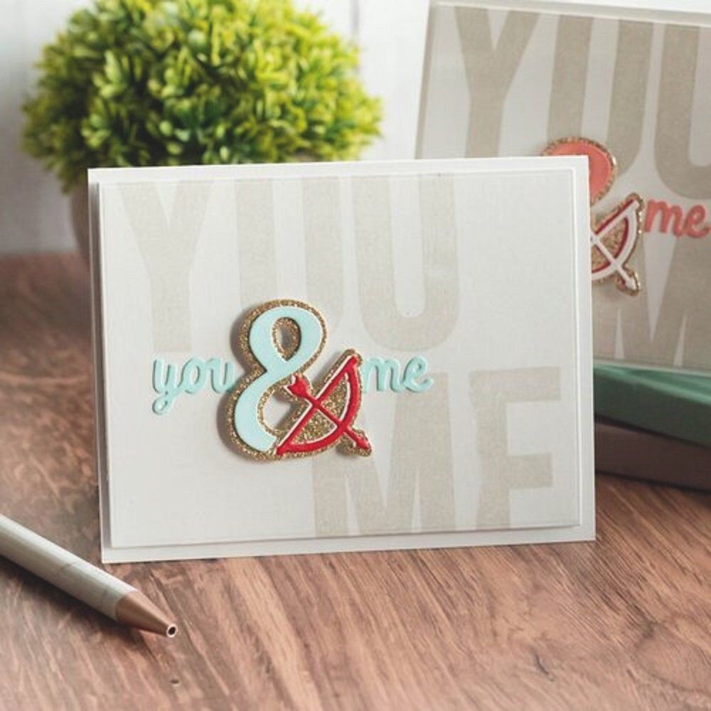 Schablonen: Stanzschablone ** You and Me ** – Neu und originalverpackt aus Rubigen von rofi100 2