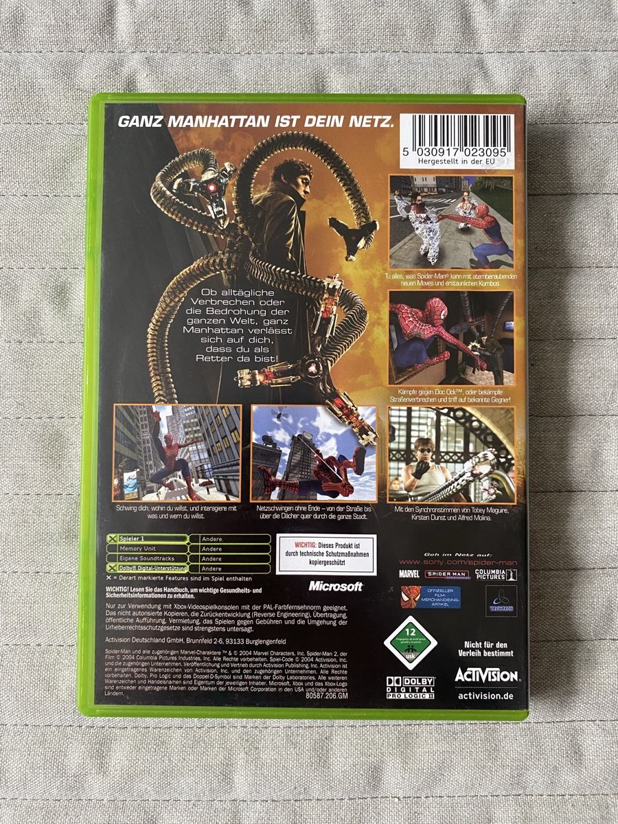 Microsoft Giochi: Spiderman 2 für Xbox – Usato da Thunstetten venduto da Virus_33 2