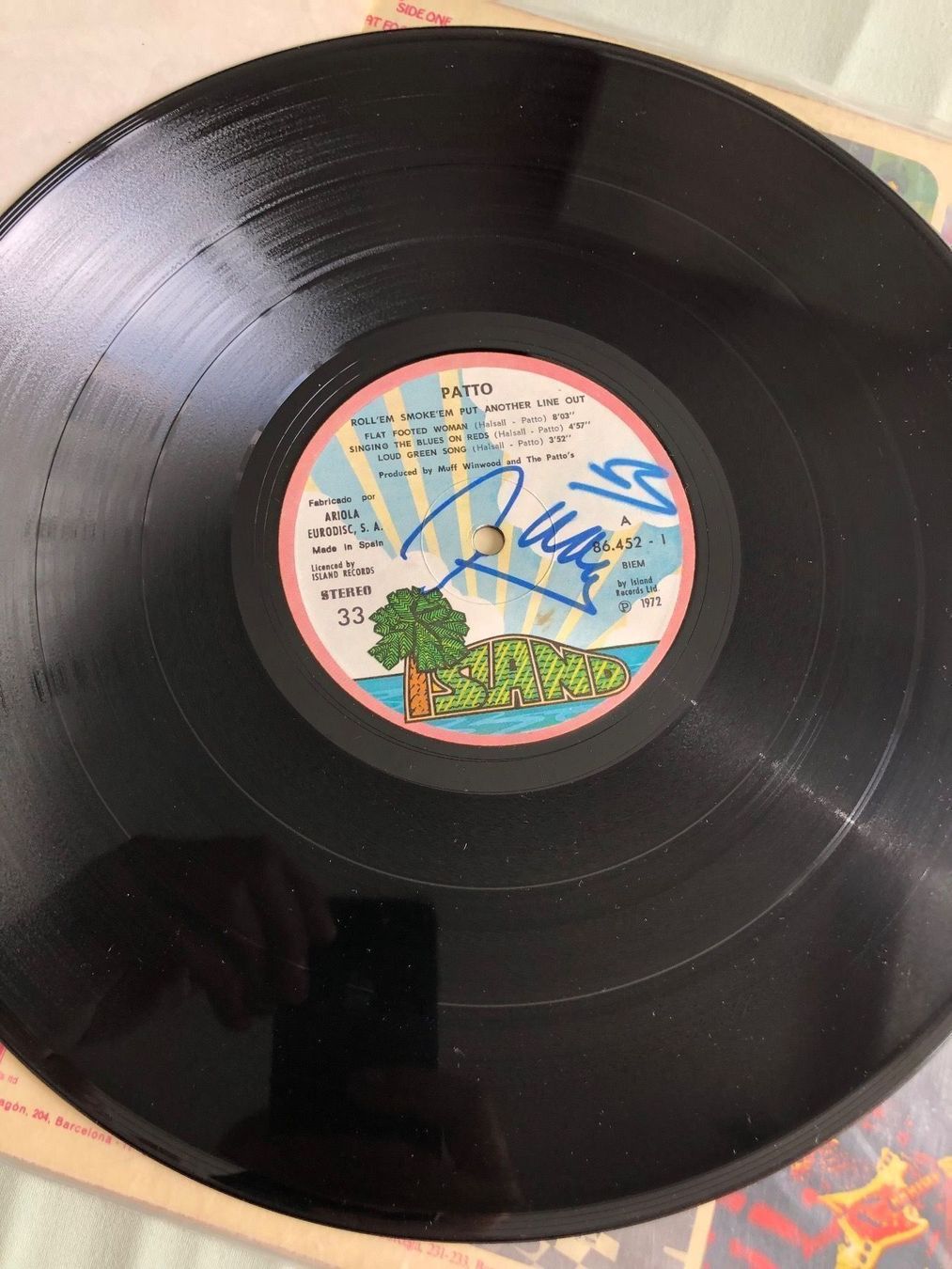 Schallplatten: Patto/Roll em Smoke em Put another line – Gebraucht aus Zürich von manuunited 3
