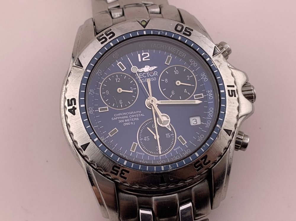 SECTOR chronograph Herrenuhr läuft schöne Uhr | Kaufen auf Ricardo