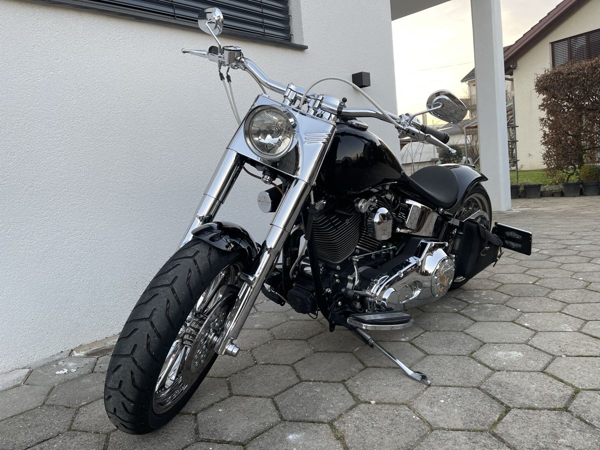 Chopper: Harley Davidson Fatboy – Usato da Roggwil BE venduto da TripFilip 1