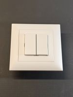 UP-Schalter Sch3+3/1L  Feller EdizioDue Weiss