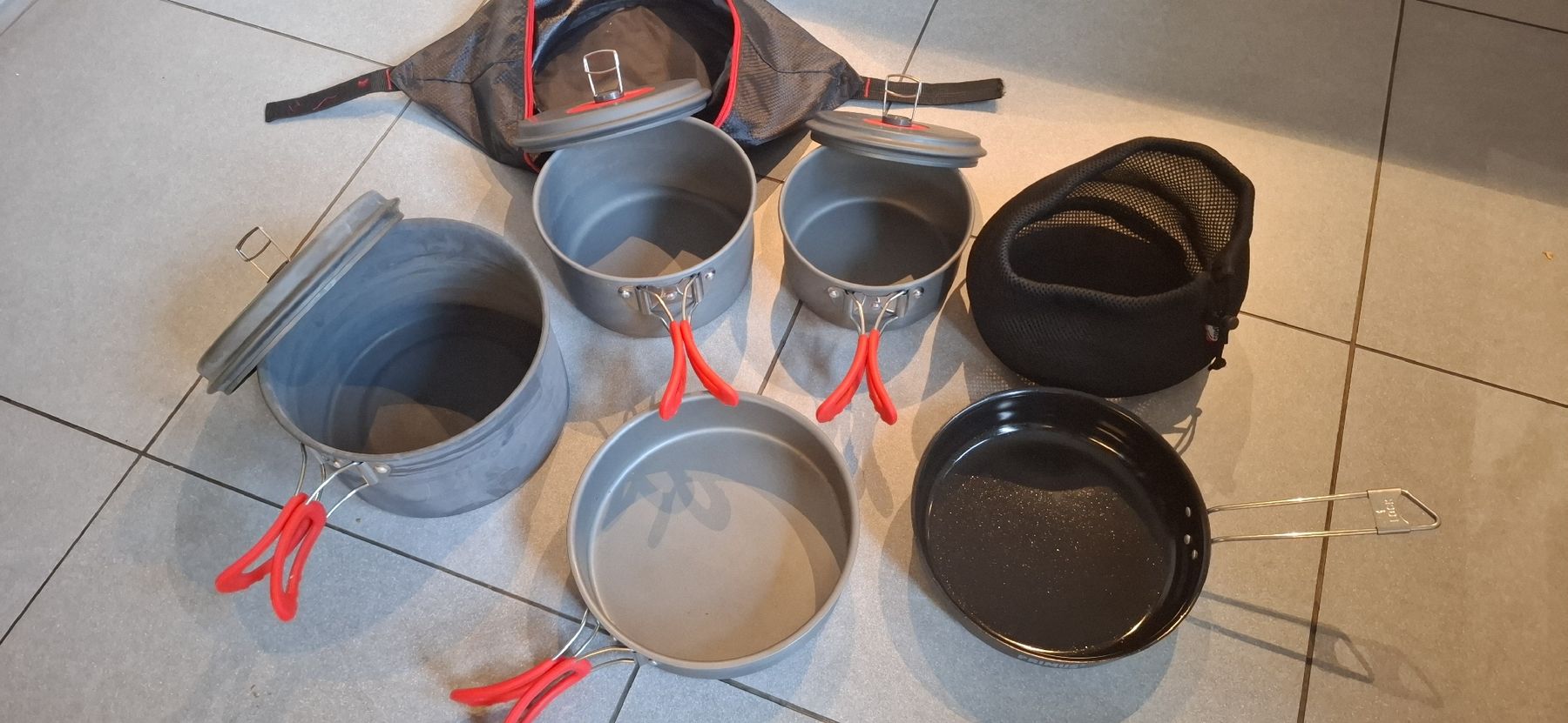 Padelle: Camping Pfannenset – Usato da Guntershausen venduto da Jtattoo 1