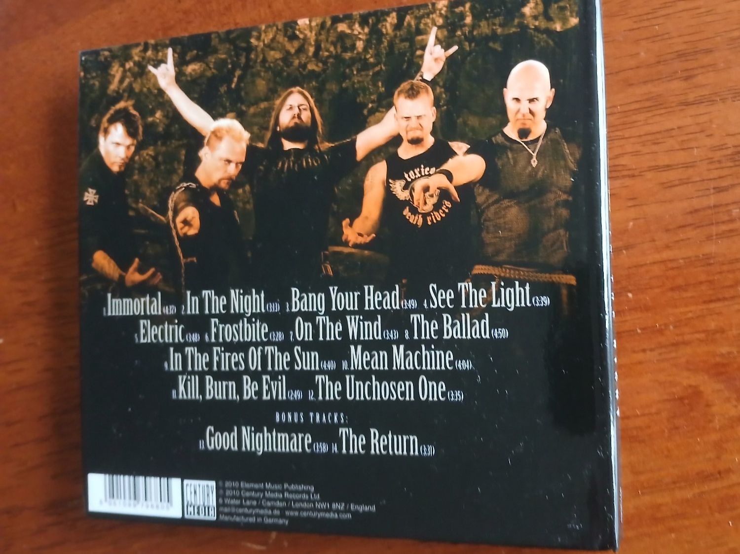 CD: DREAM EVIL - In The Night (Digipack) – Usato da Bottens venduto da Davvil 1
