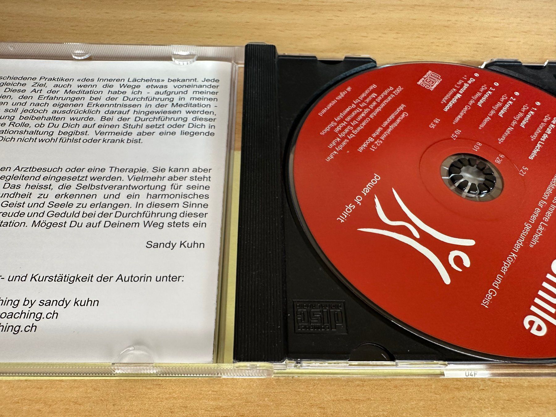 CDs: Sandy Kuhn - The Inner Smile – D'occasion à Rikon im Tösstal par Alpenmutz 2