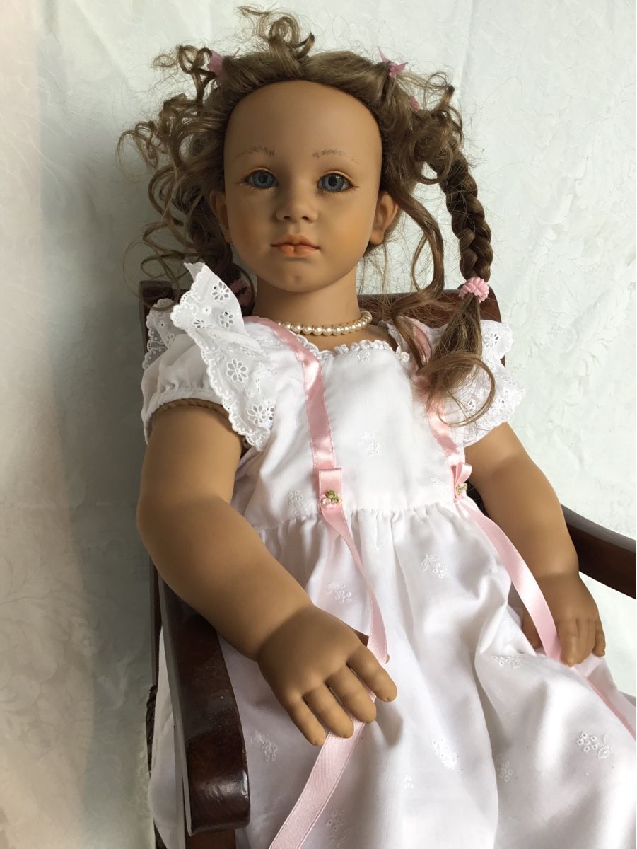 Annette Himstedt Puppen: Ältere Annette Himstedt Puppe Fine – Gebraucht aus St. Gallen von chamilla 1