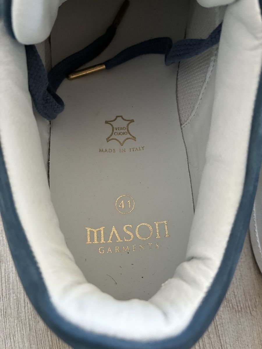 Scarpe da uomo: Mason Garments Sneaker Grösse 41 schwarz blau – Nuovo (secondo la descrizione) da Henggart venduto da escorpio0511 7