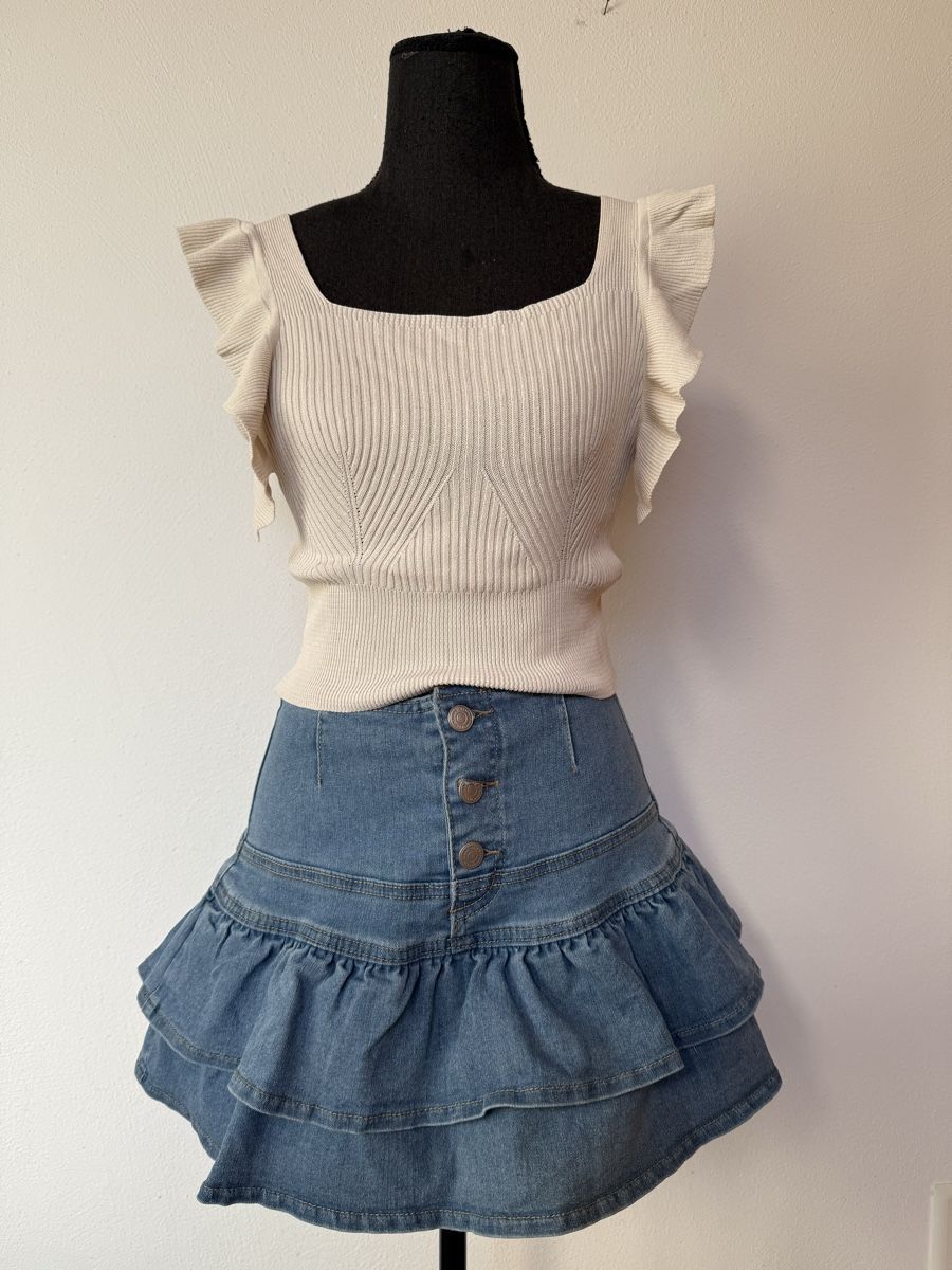 Röcke: Boho Jeans Hosenrock – Neu (gemäss Beschreibung) aus Sigriswil von ck56 2