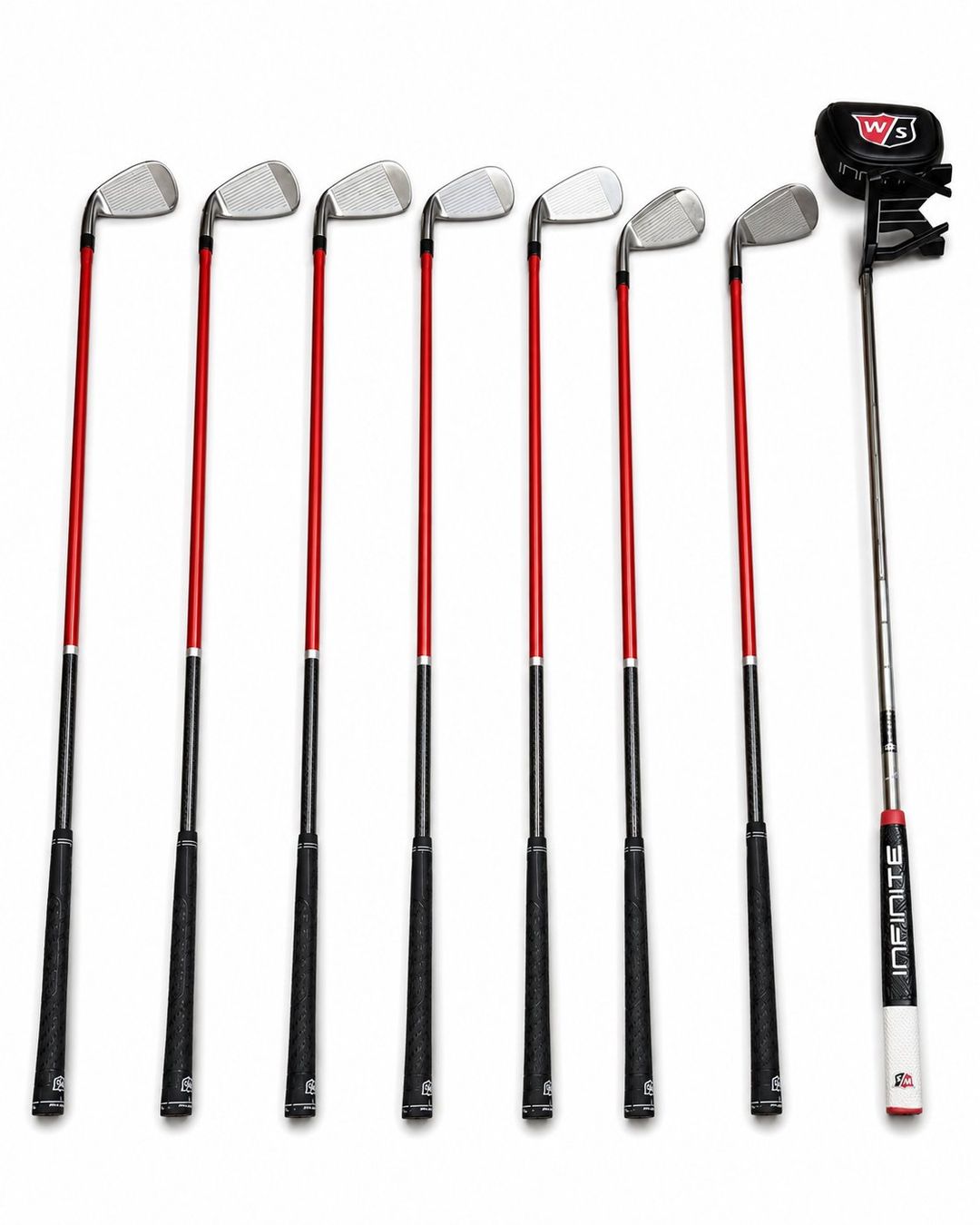 Wilson Schläger & Sets: Wilson Staff D300 SL Eisensatz mit Wilson Infinite Putter – Gebraucht aus Lommiswil von dom_dz5l