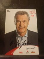 Ottmar Hitzfeld - handsignierte SFV Autogrammkarte