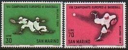 San Marino 1964 Base-Ball Meisterschaft-Championnats Europe