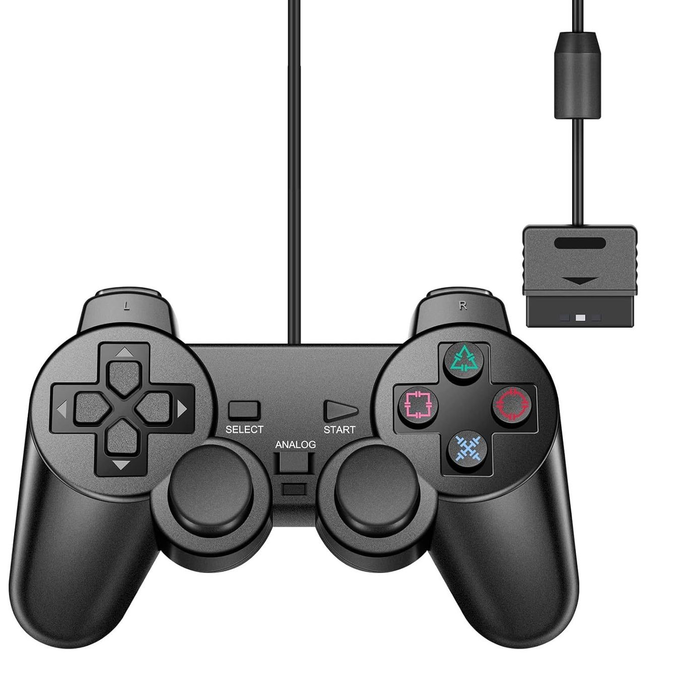 Controller: Playstation 2 Controller Joypad Farbe schwarz PS2 Neu – Nuovo (secondo la descrizione) da Kirchdorf AG venduto da Apost008 3