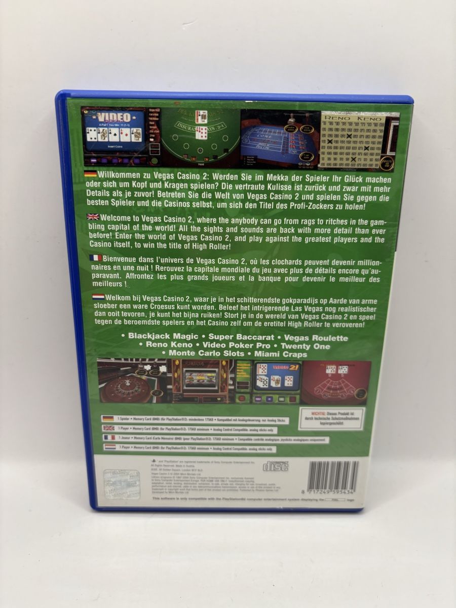 Giochi: Vegas Casino 2 PS2 – Usato da Genève venduto da sho_67qj 1
