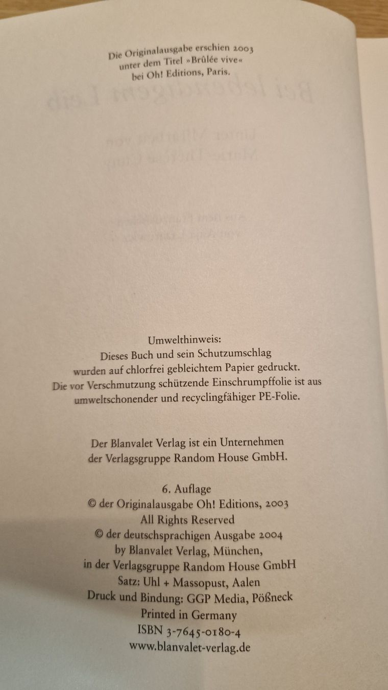 Livres: Souad, Bei lebendigem Leib – D'occasion à Weisslingen par and-lo73 2