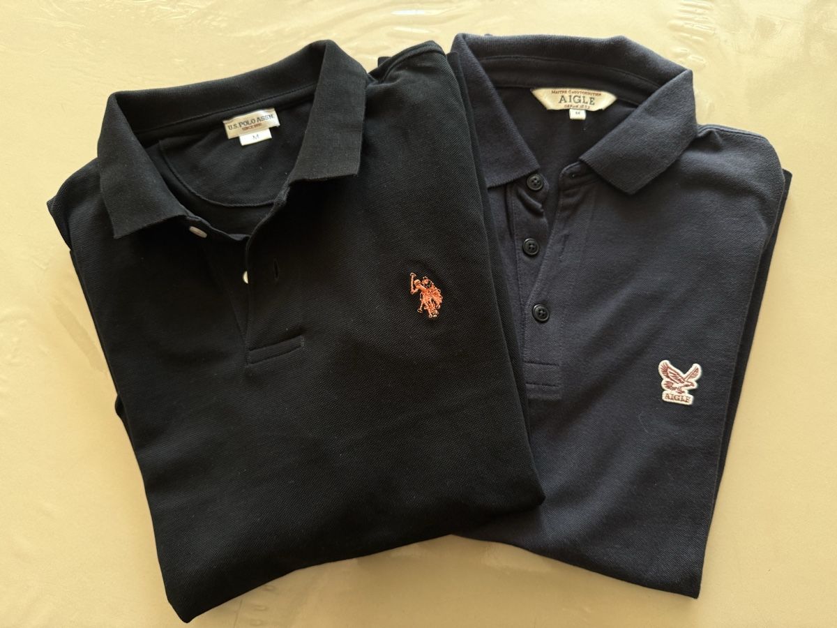 US Polo Magliette Polo: 2 polos - Aigle et US.Polo - Taille M – Usato da Epalinges venduto da tapb