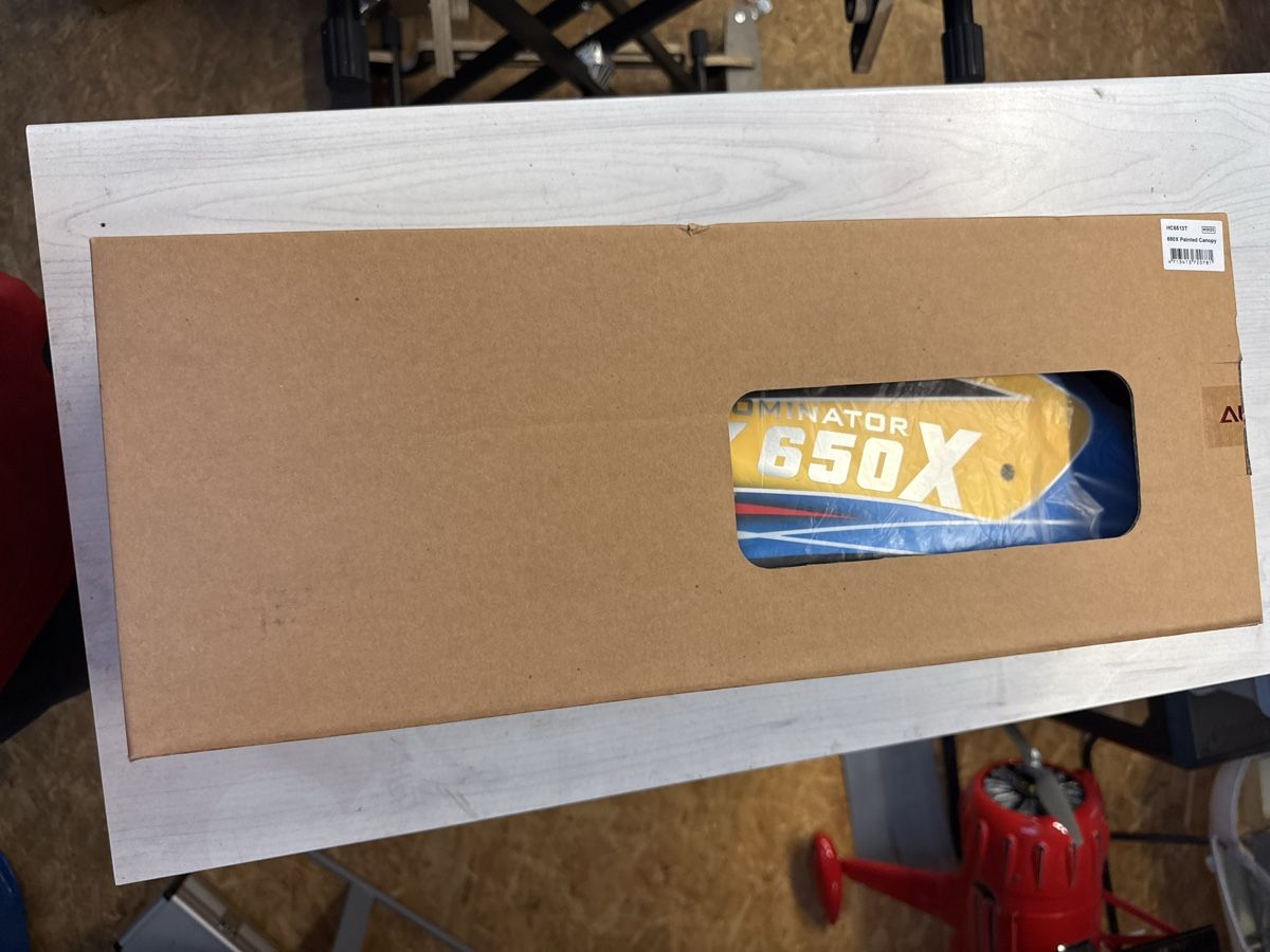 Align Modellismo RC: Align Dominator 650X Painted Canopy neu und OVP!  – Nuovo e nell'imballaggio originale da Utzenstorf venduto da VG_0ptimus