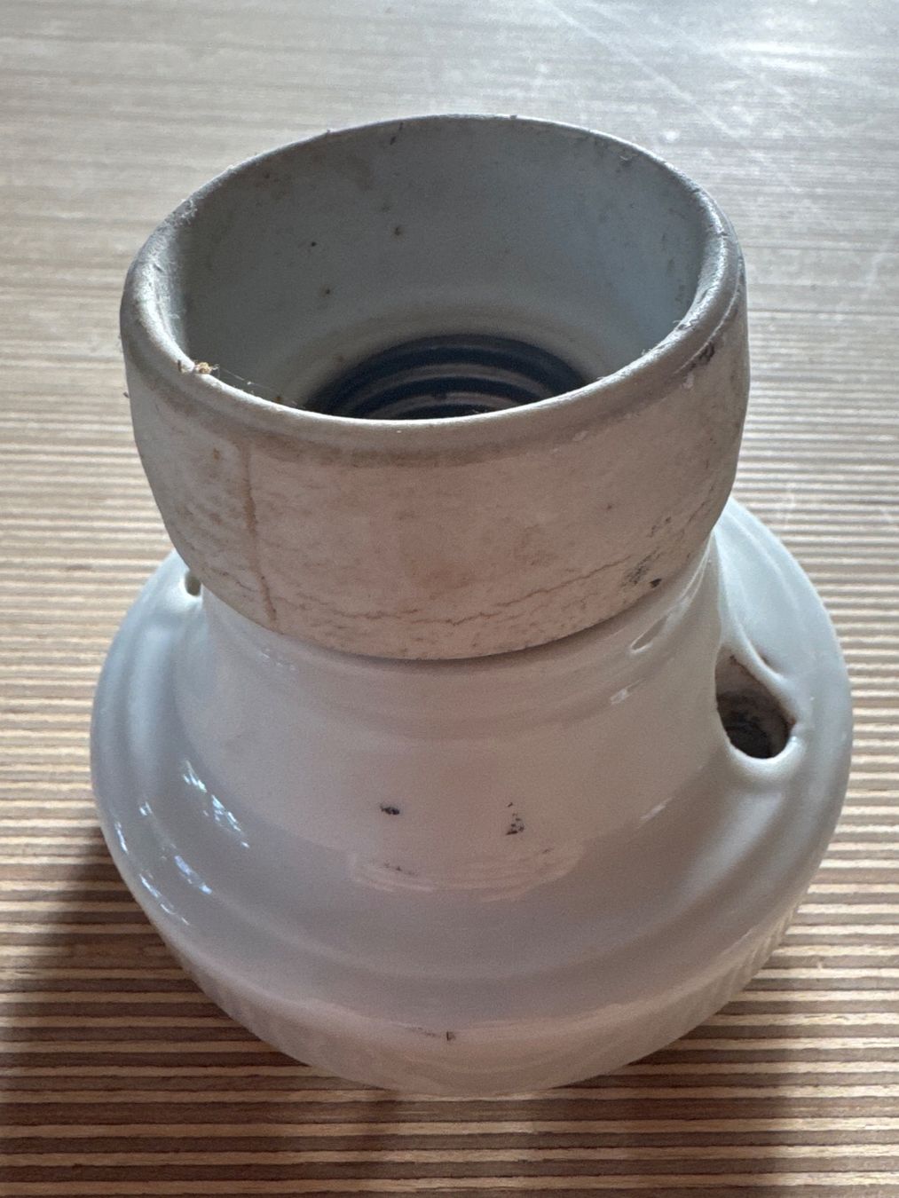Lampade: Porzellan E27 Lampe – Usato da Männedorf venduto da verenaweg