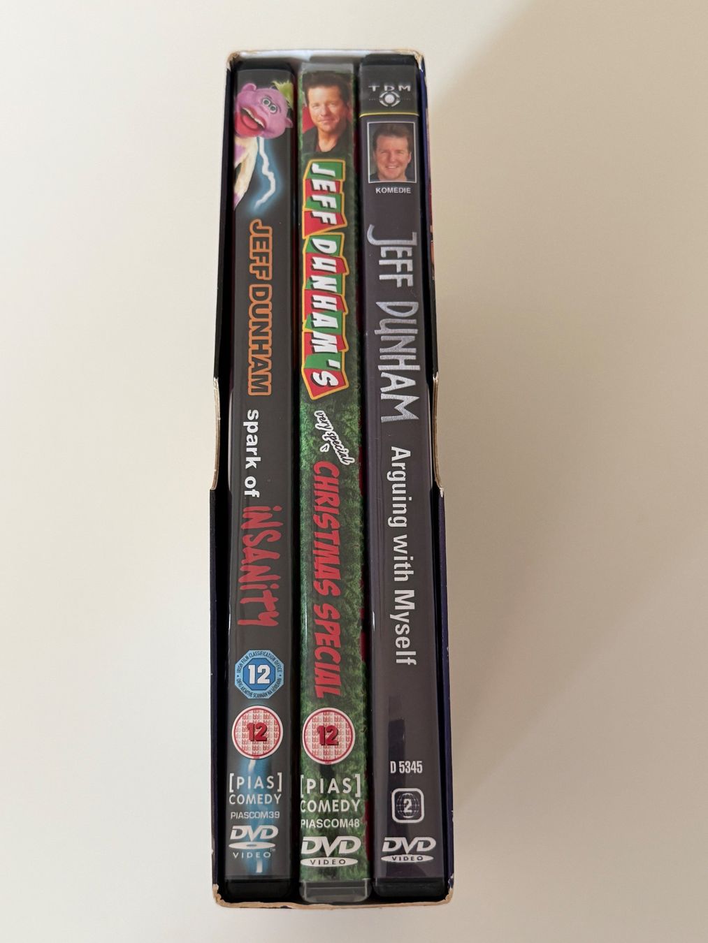 Tutti i DVDs: Jeff Dunham 3 DVD Box Set guter Zustand – Usato da Altstätten SG venduto da sheamus 3