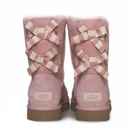 Ugg Scarpe da donna: UGG Bailey bow pink 38 – Nuovo e nell'imballaggio originale da Corcelles-Payerne venduto da Shielddd