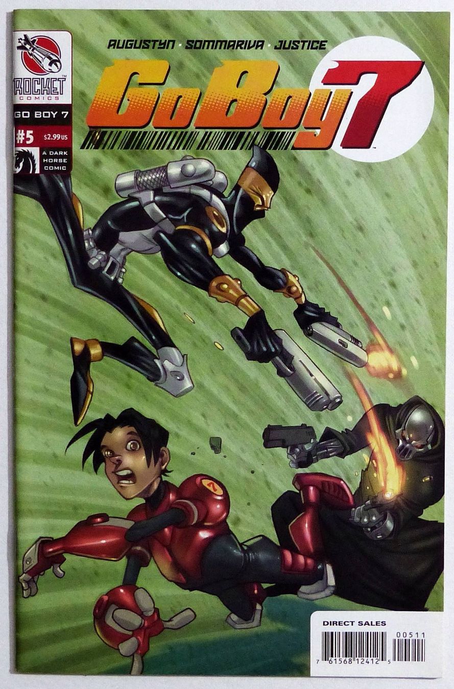 Comics: GO BOY 7 HUMAN ACTION MACHINE 1-5 SERIE JONNY ZERO 2003 – Gebraucht aus Lugano von YouWantUS 6