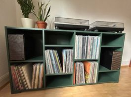 Schallplattenregal - Regalsystem GRYD - MYCS