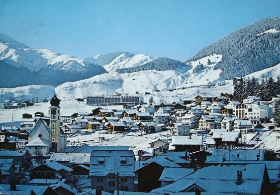 Ansichtskarten: DISENTIS gegen Acletta und Segnes – Gebraucht aus Jona von philajona