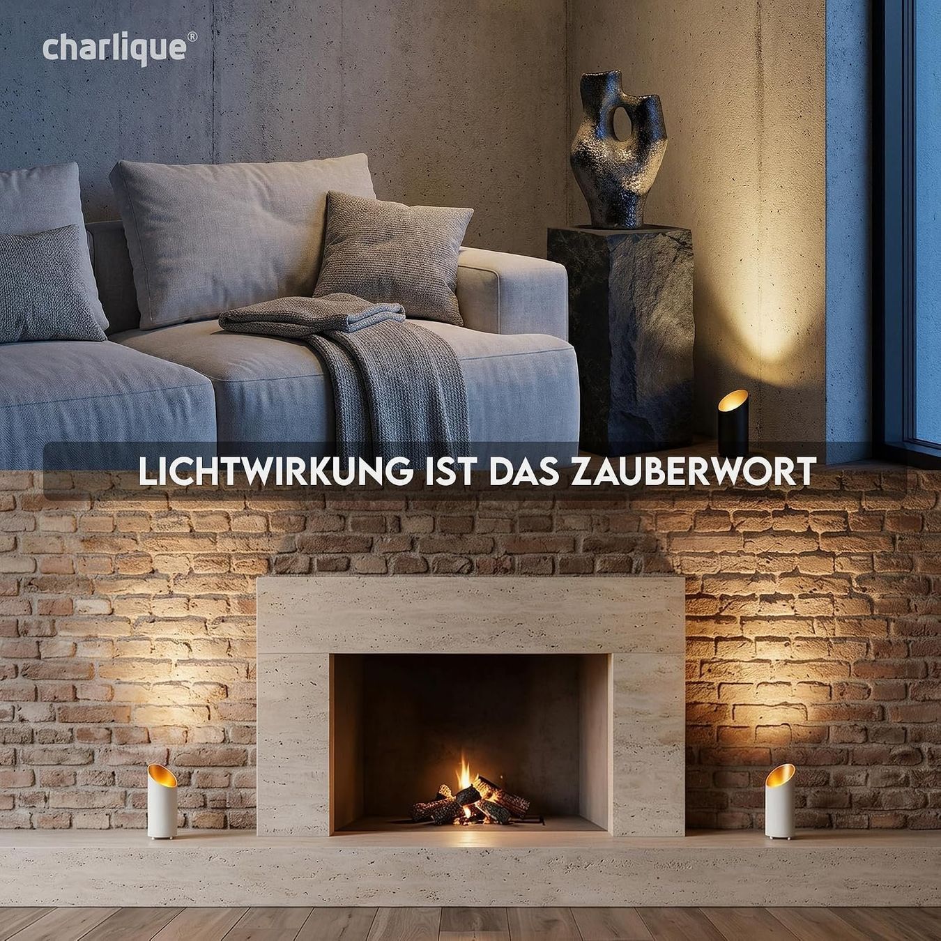 Lampen: LED Bodenstrahler Uplight Spot 2er Set Schwarz – Neu und originalverpackt aus Schaffhausen von Gipfelgut 5