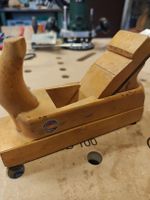 Hobel aus Holz, Weissstadter Hobel, gebrauchter Zustand! 