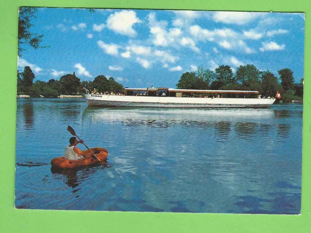 Cartoline postali: Nidau MS Büren Bielersee – Usato da Zürich venduto da t24_de