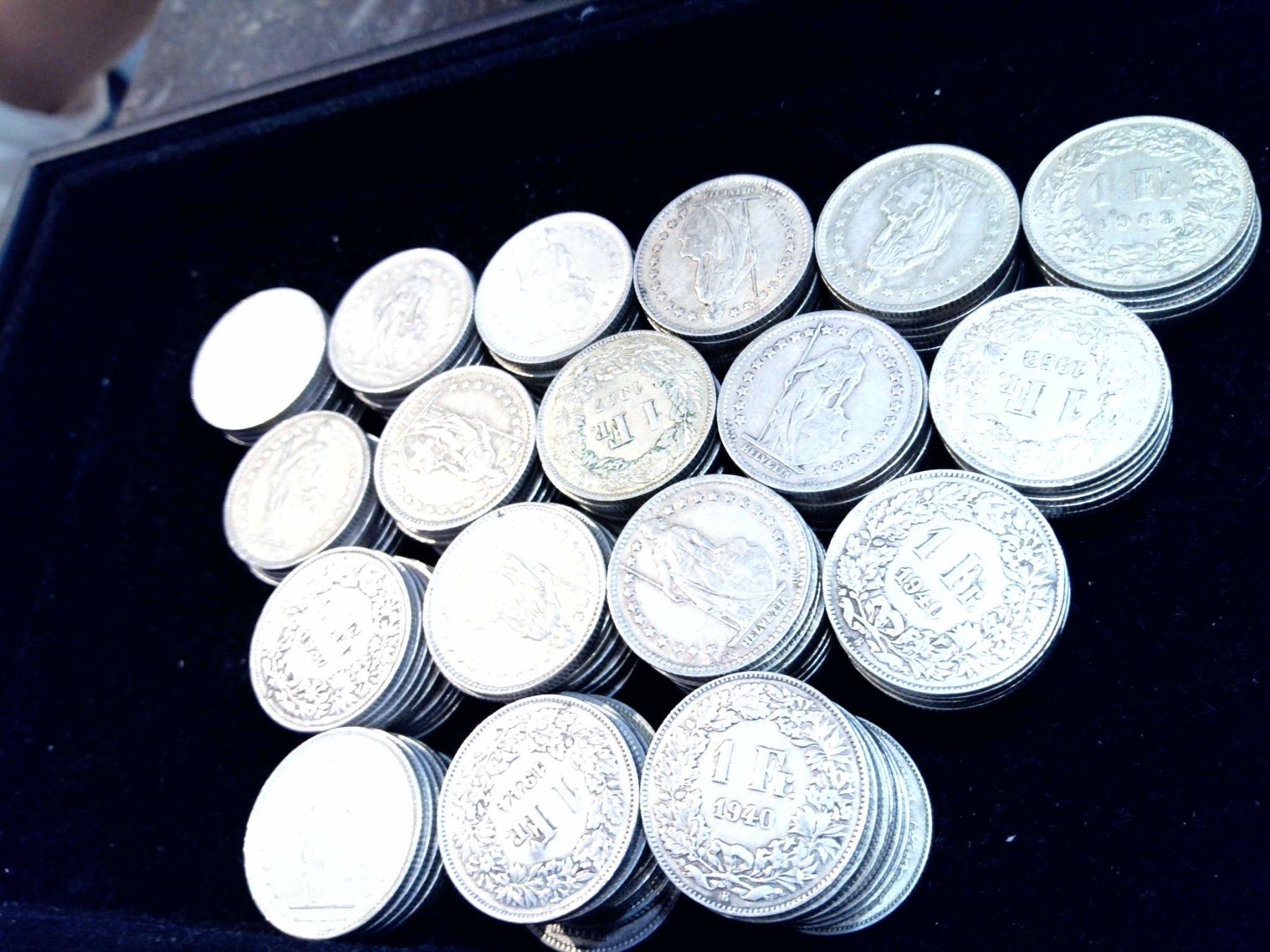 Alle Münzen: 180 pièces de 1 Francs Suisse Argent – Gebraucht aus Lausanne von est_vm9t 2