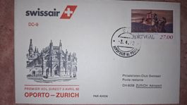 Swissair Oporto - Zürich 03.04.1982