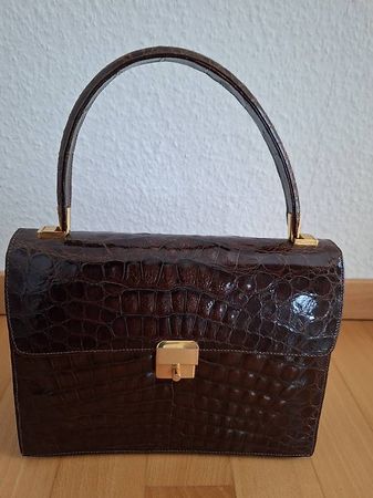 Damen-Handtasche aus Krokodil-Leder