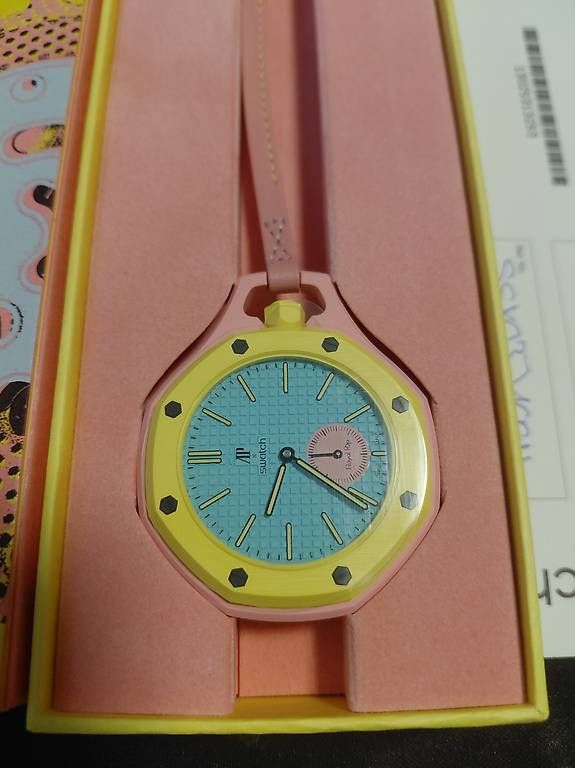 Swatch Orologi: AP x Swatch Royal Pop Otg Roz – Usato da Biel/Bienne venduto da dey_b9gk 1
