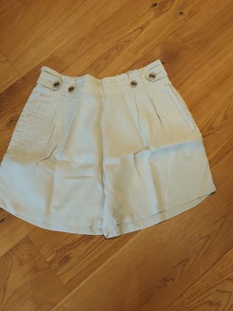 Esprit Shorts Leinen beige Grösse 38 guter Zustand