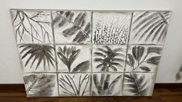 Bild - silber/grau/weiss farbig